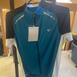 Women’s Teal and Black Cycling Jersey